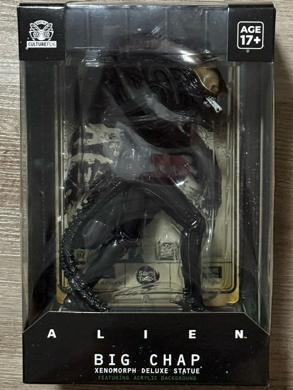 CultureFly Alien Big Chap Xenomorph Deluxe Vinyl Statue Figurine 9in New
